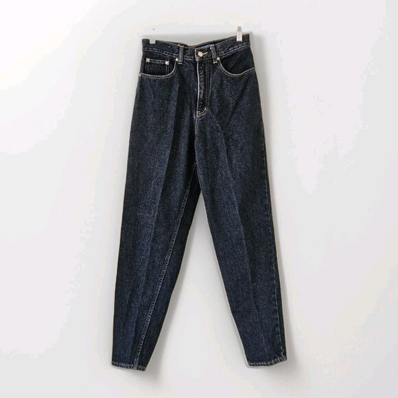 Lawman VTG Jeans Mens 28x30 Black Back Logo Cotton Rigid Denim  Western Ranch - Picture 1 of 16